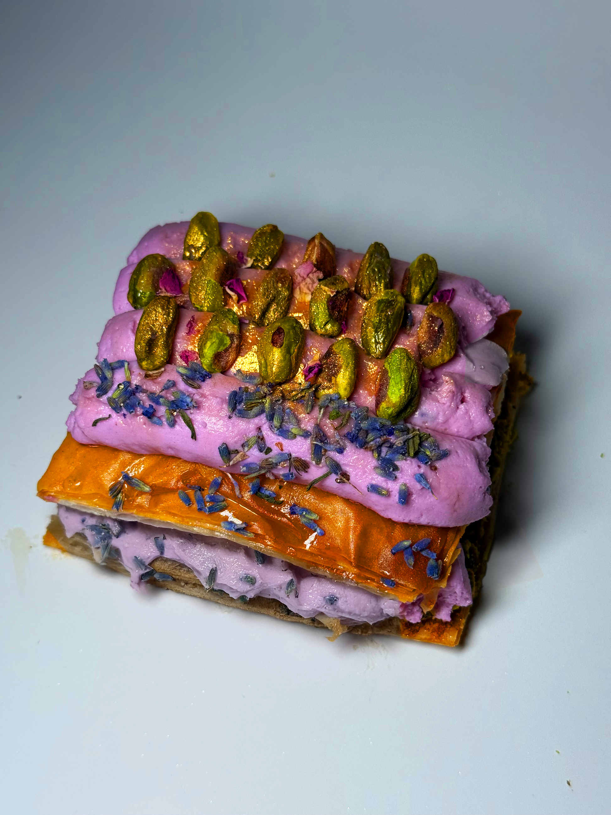 Honey Lavender Cream Baklava